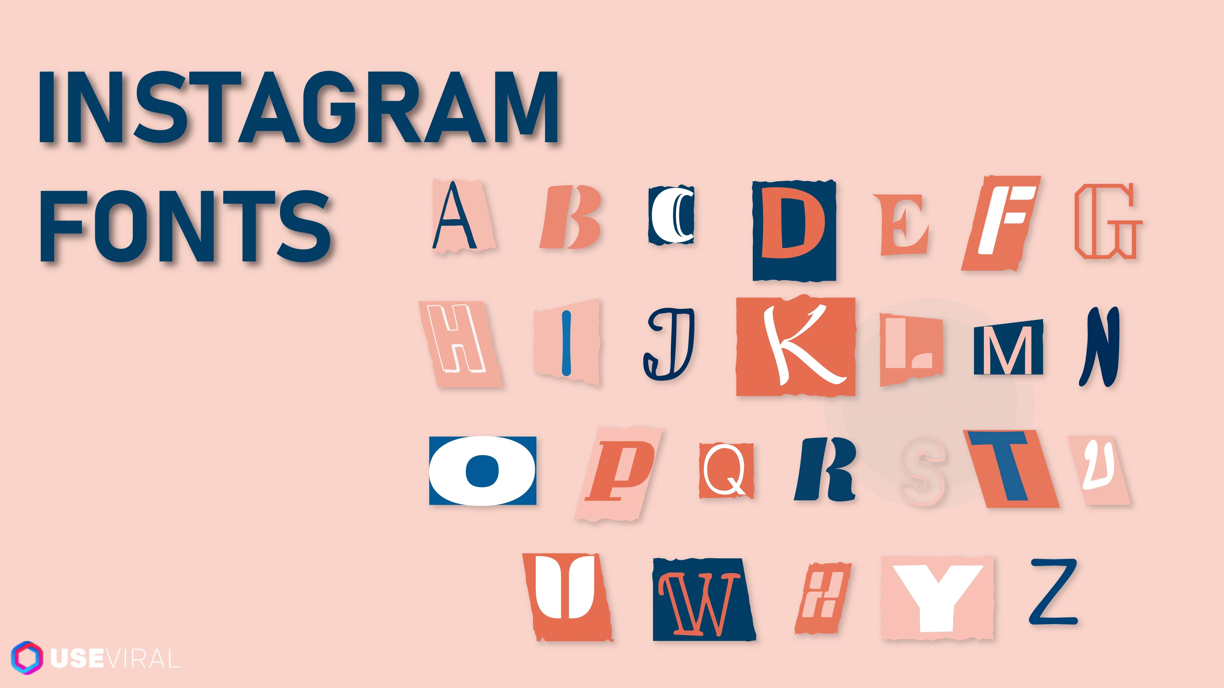Instagram Fonts and How to Use Them